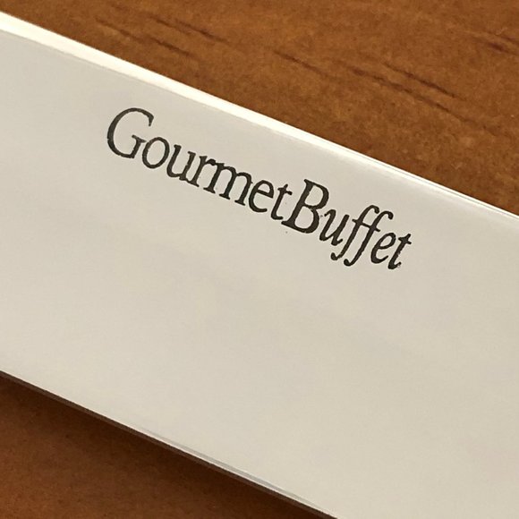 Gourmet Buffet™ Stainless Steel Carving Set and Wooden Storage Chest - Picture 8 of 9